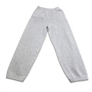 VTG Wilson Sweatpants Mens Small Heather Grey Joggers 90s Made In Mexico Blank